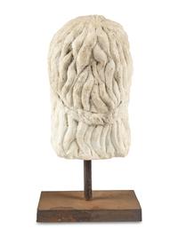 A Continental Marble Portrait Head