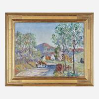 Walter Emerson Baum (American, 1884–1956) Road to Hexakopf Mountain