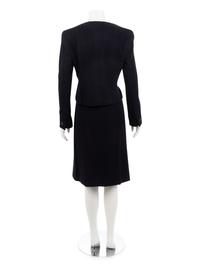 Chanel Cashmere Two-Piece Skirt Suit, Fall 2002
