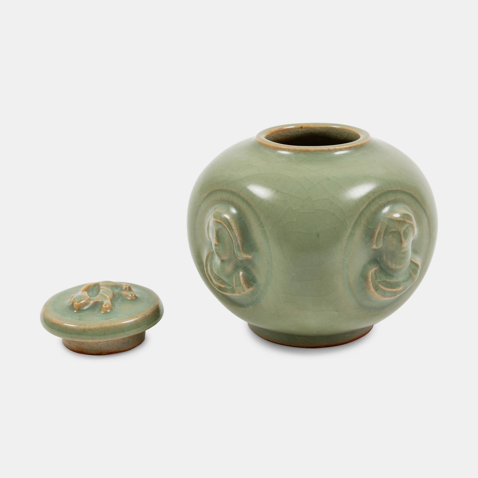 Covered Jar, c. 1930 Royal Copenhagen, Denmark