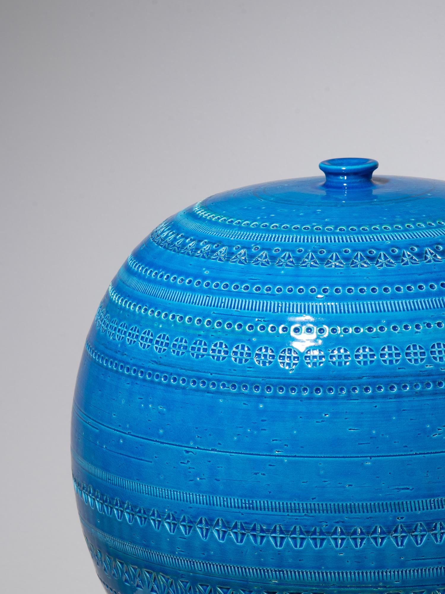 Large Rimini Blu Vase Bittosi, Italy