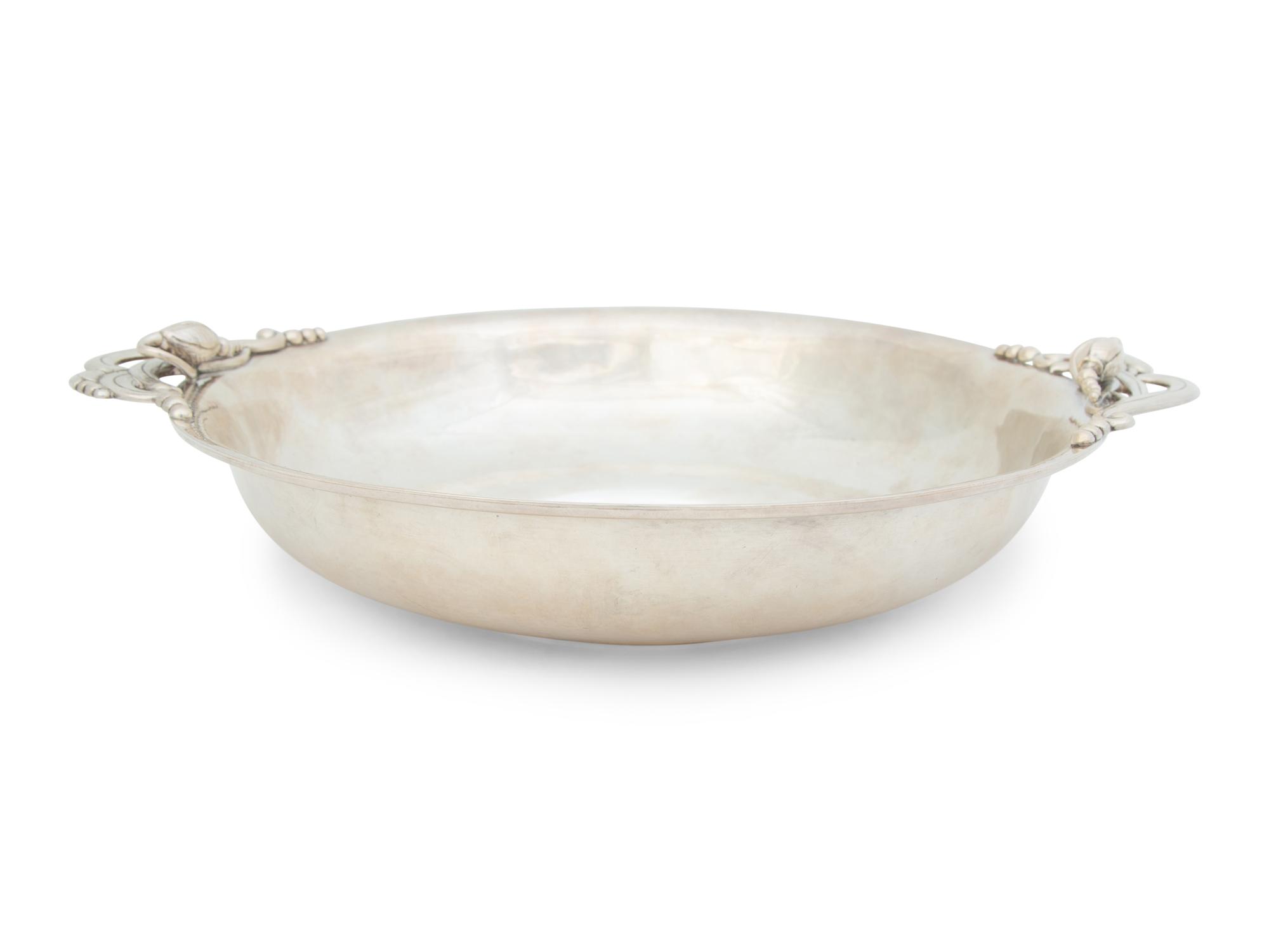 An American Silver Two-handle Bowl