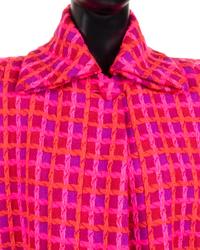 Marguery Bolhagen Three-Piece Plaid Ensemble with Bag, 1980s