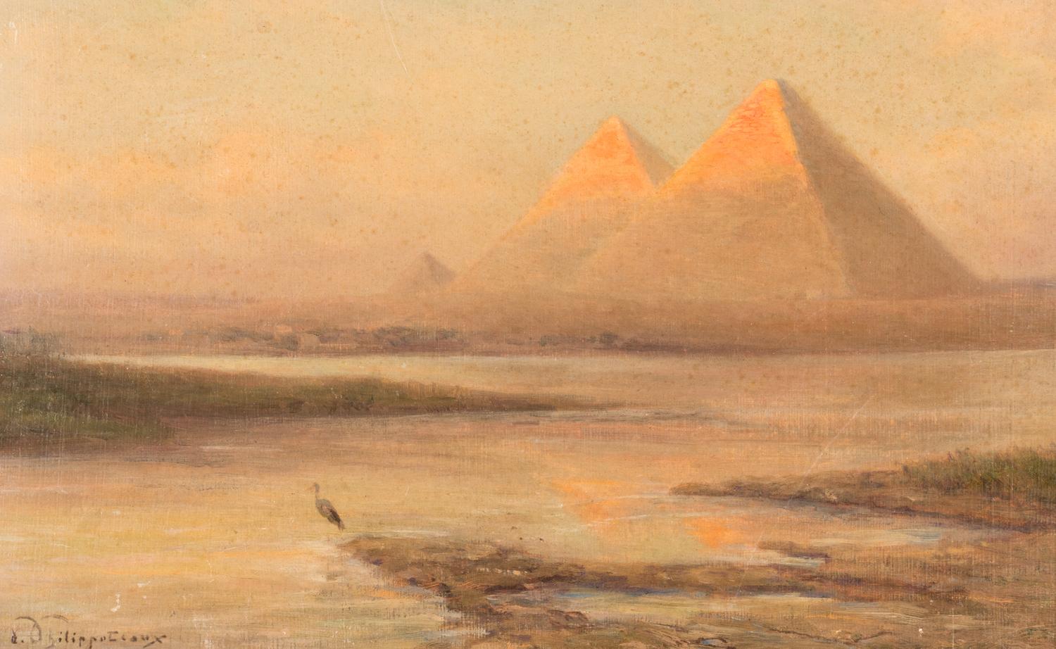 Tombeaux des Kalifes and Les Pyramides à Soleil Levant (a pair of works)
