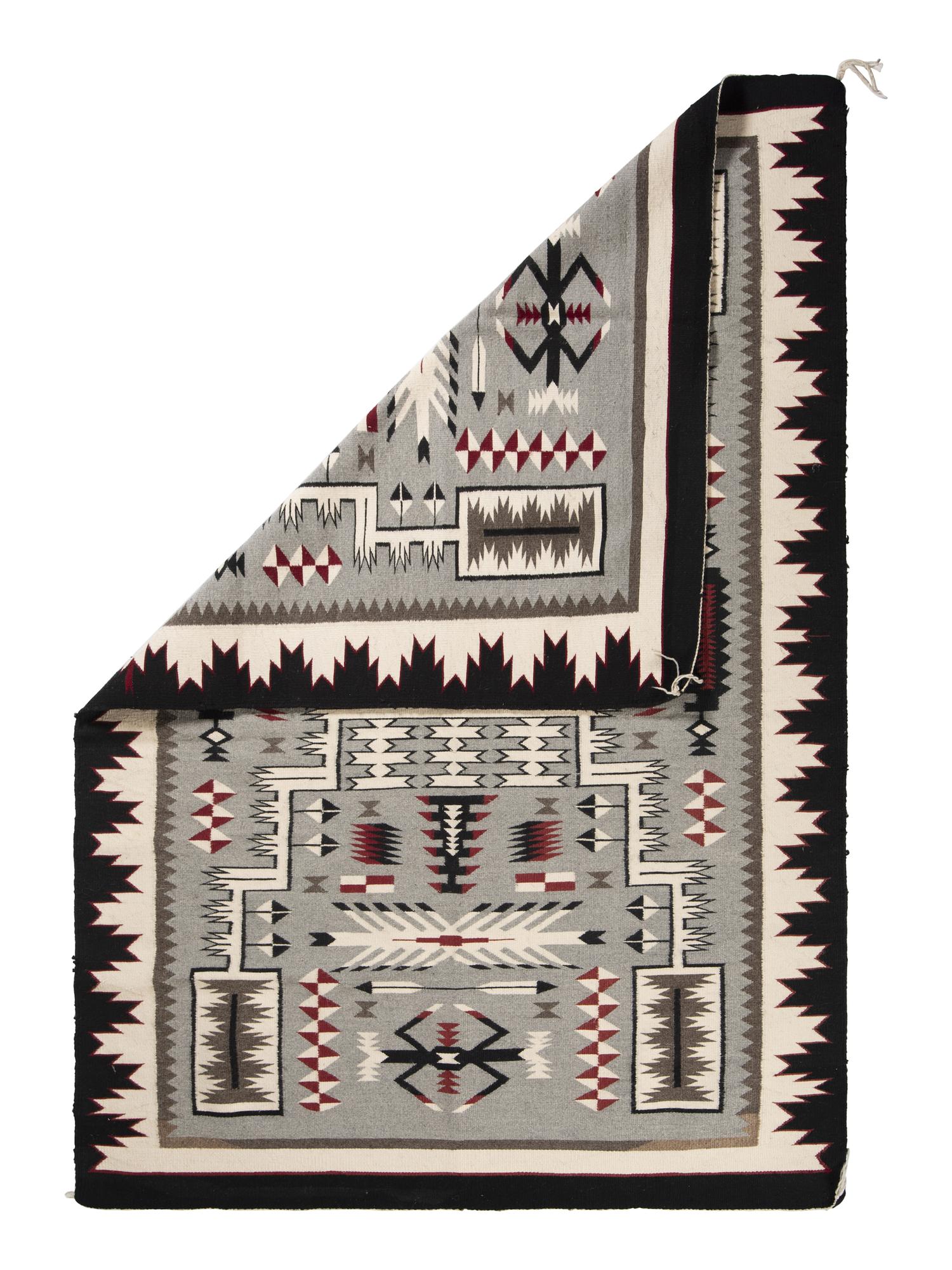 Navajo Storm Pattern Weaving / Rug