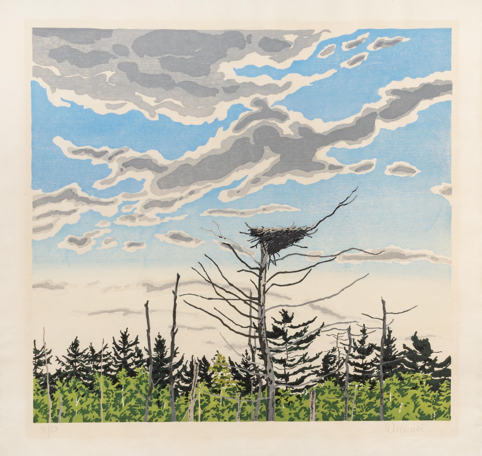A Pair of Prints ( Osprey's Nest, 1979-80; Big Flowage , 1979)