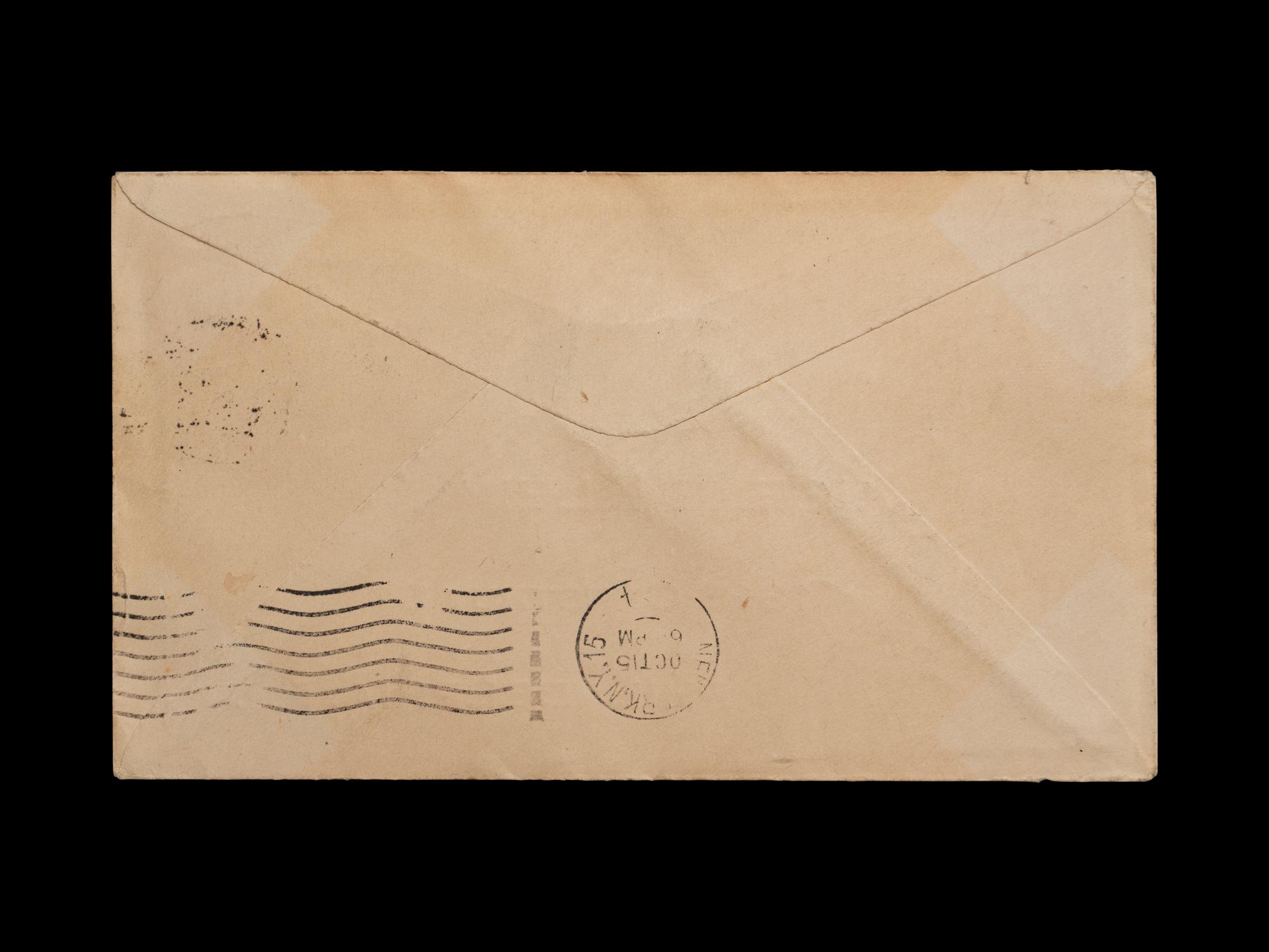 [FLIGHT COVER] Germany. 1924, October 12, U.S. Navy Dirigible ZR-3 [USS Los Angeles] Arrival from Germany (AAMC Z-41)
