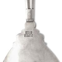 A Georg Jensen Acorn Silver Flatware Service