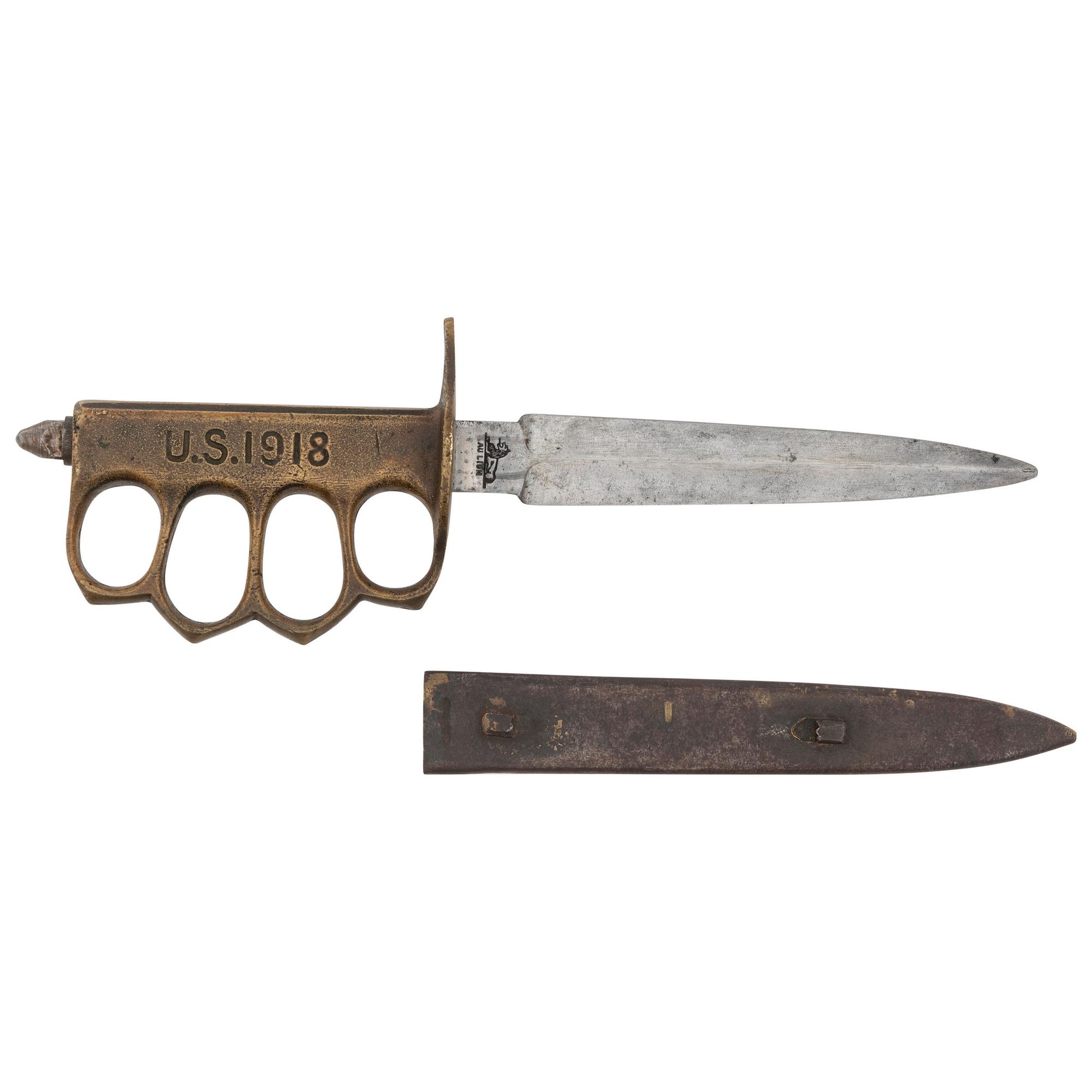 US Model 1918 Mk 1 Trench Knife by Au Lion