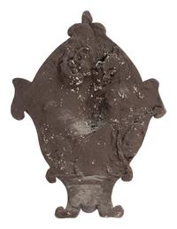 A French Patinated Plaster Architectural Mask