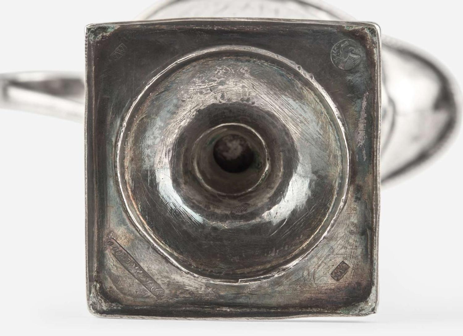A Federal silver creamer, Peter Kirkwood (active c. 1793-1800), Chestertown and Annapolis, MD, circa 1795