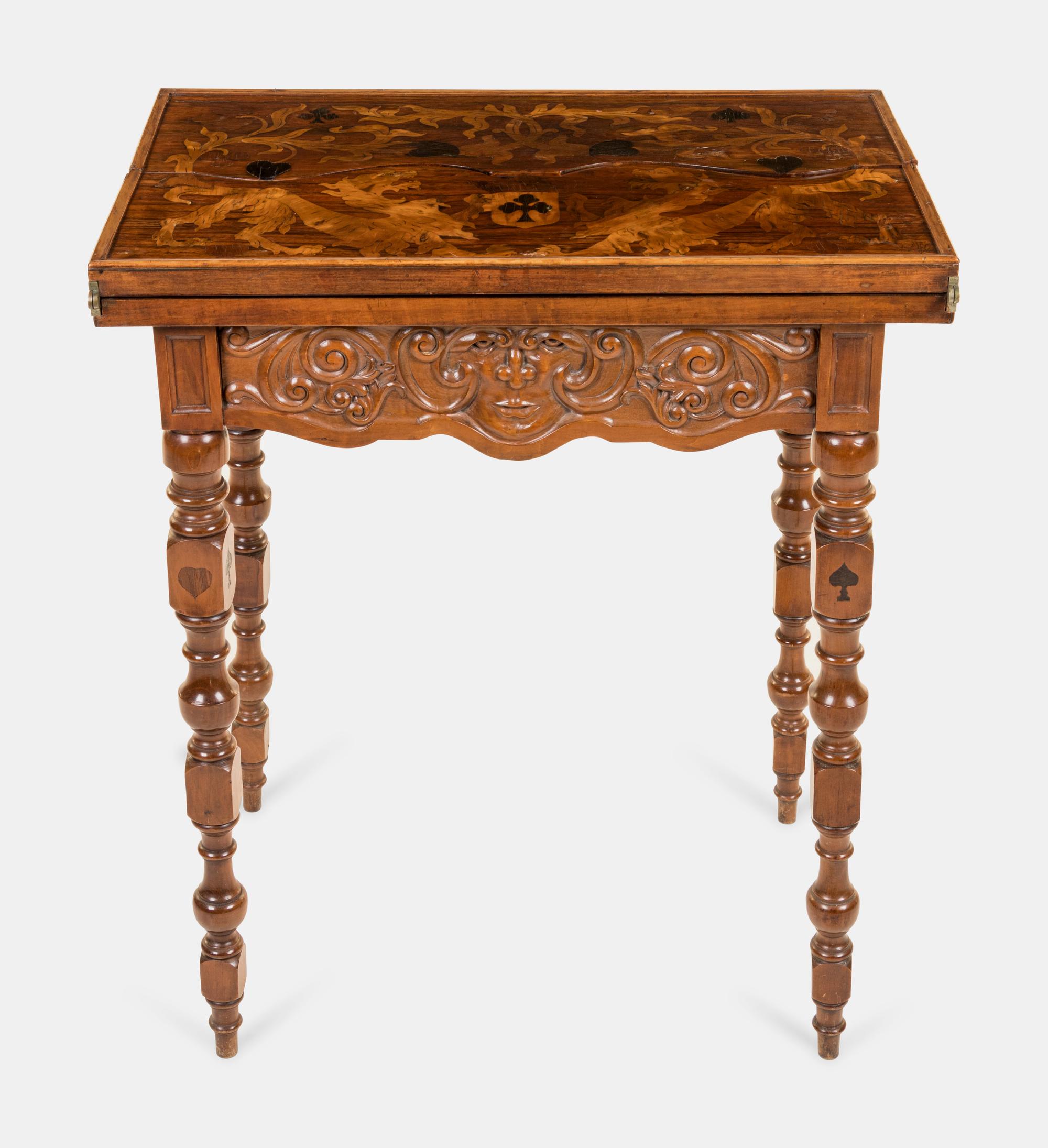 Fold-Over Card Table