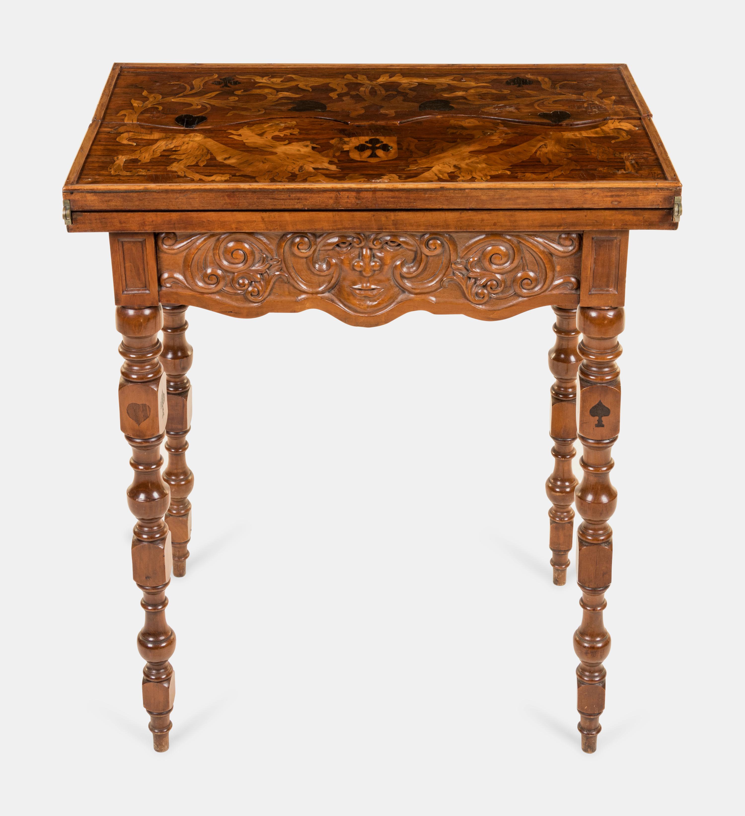Fold-Over Card Table