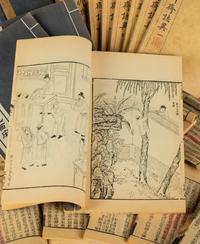 [CHINESE NOVELS] a group of books about Classical Chinese Novels 綫裝明清文學、小説一組