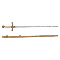 Presentation Horstmann Scabbard to Surgeon Martin Rizer, 72nd PA - Philadelphia Fire Zouaves with Militia Sword