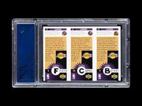 A Group of 1996-97 Upper Deck Collector's Choice Kobe Bryant Rookie Basketball Cards,