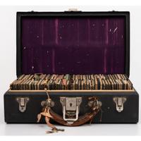 [EARLY PHOTOGRAPHY] -- [HORTICULTURE]. A group of 93 magic lantern slides and notes for a program on Luther Burbank. Boston, MA: E.W. Goodrich, Tremont Temple, [ca 1920s].