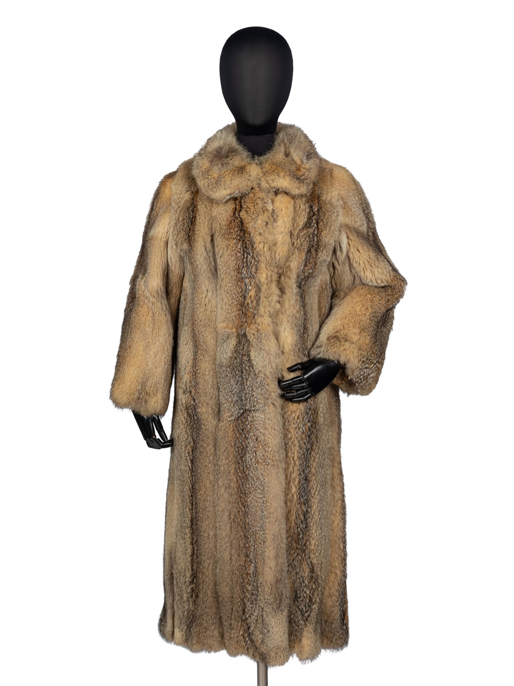 Maximilian Coyote Fur Coat