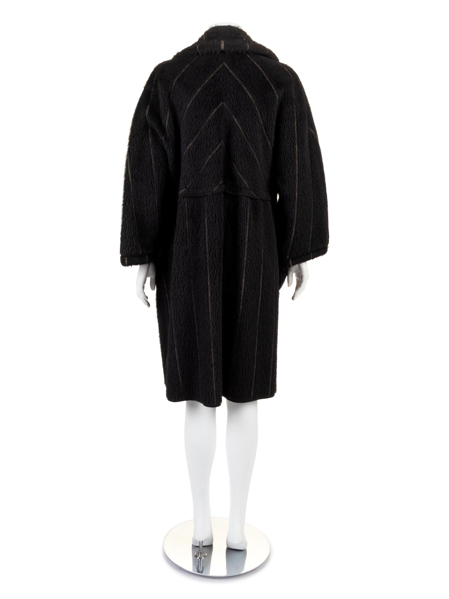 Fendi Wool Coat 1980-90s
