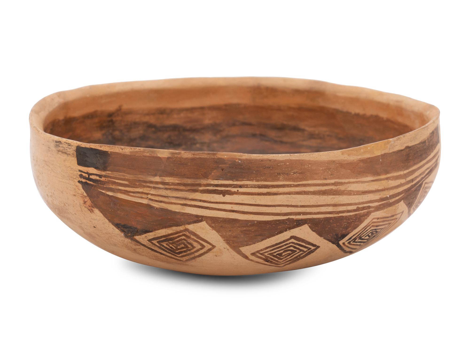Jeddito Pictorial Pottery Bowl