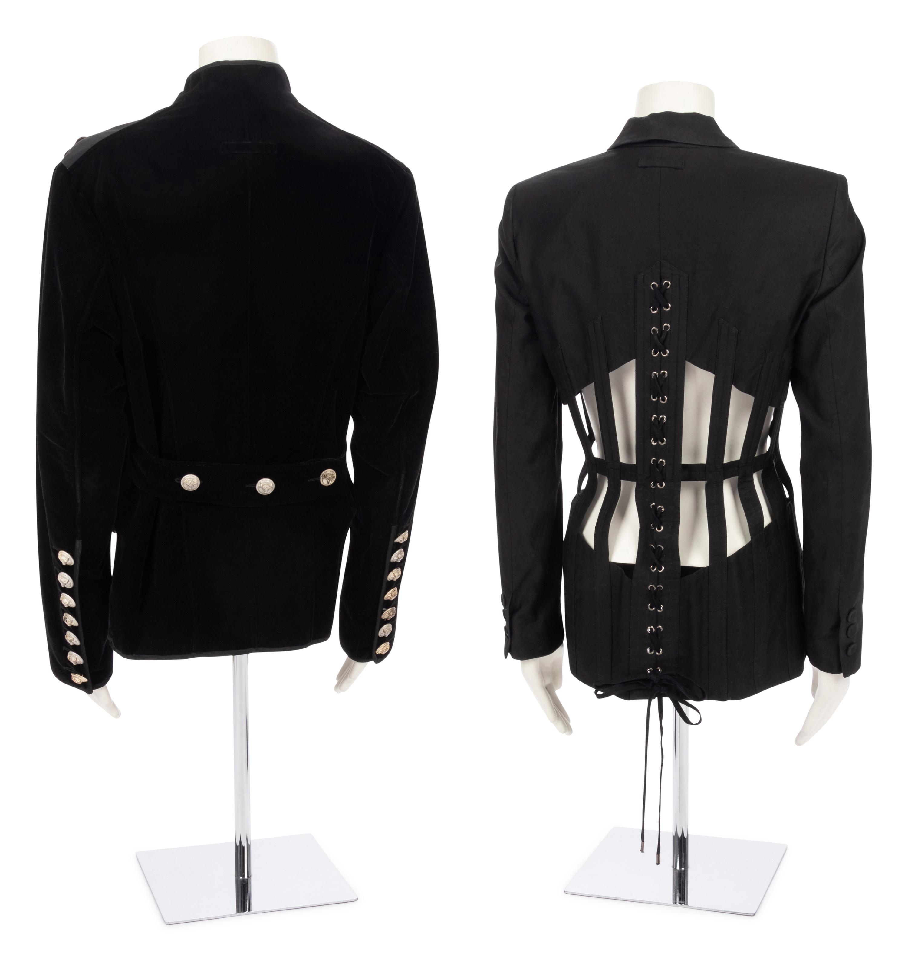 Three Jean Paul Gaultier Pieces; Two Jackets, One Vest, 1990s