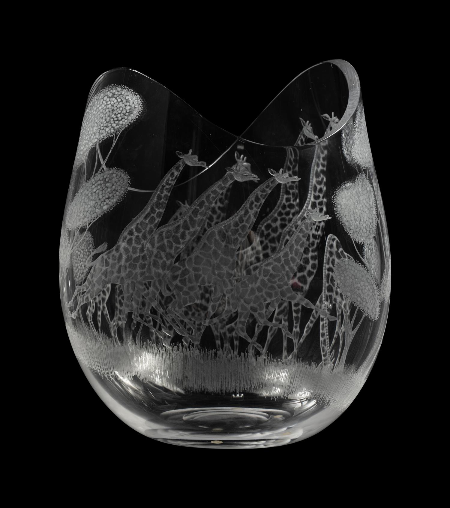 A Vicke Lindstrand for Kosta Boda Vase