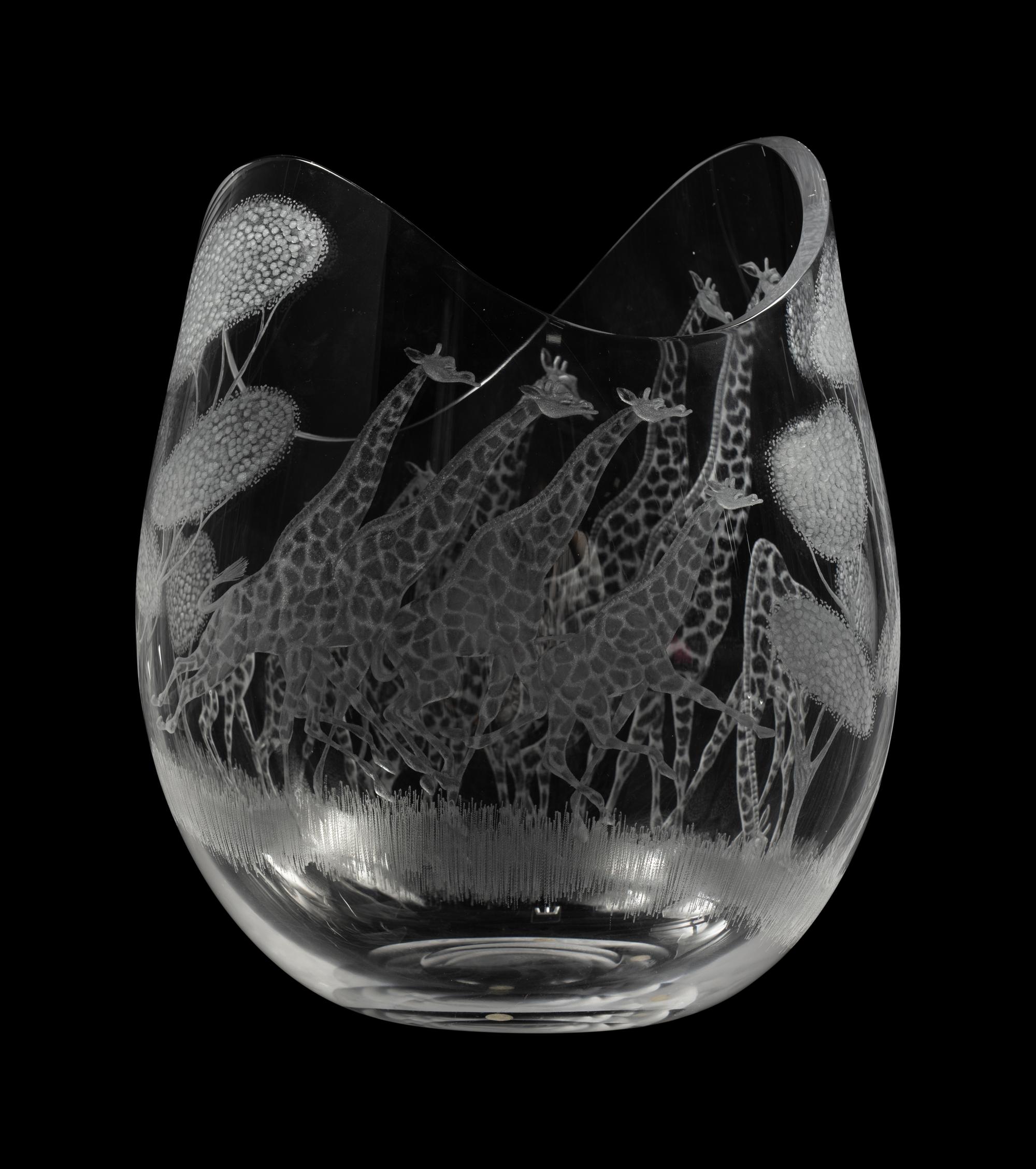 A Vicke Lindstrand for Kosta Boda Vase