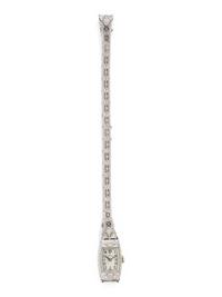 COLLECTION OF WHITE GOLD AND DIAMOND JEWELRY