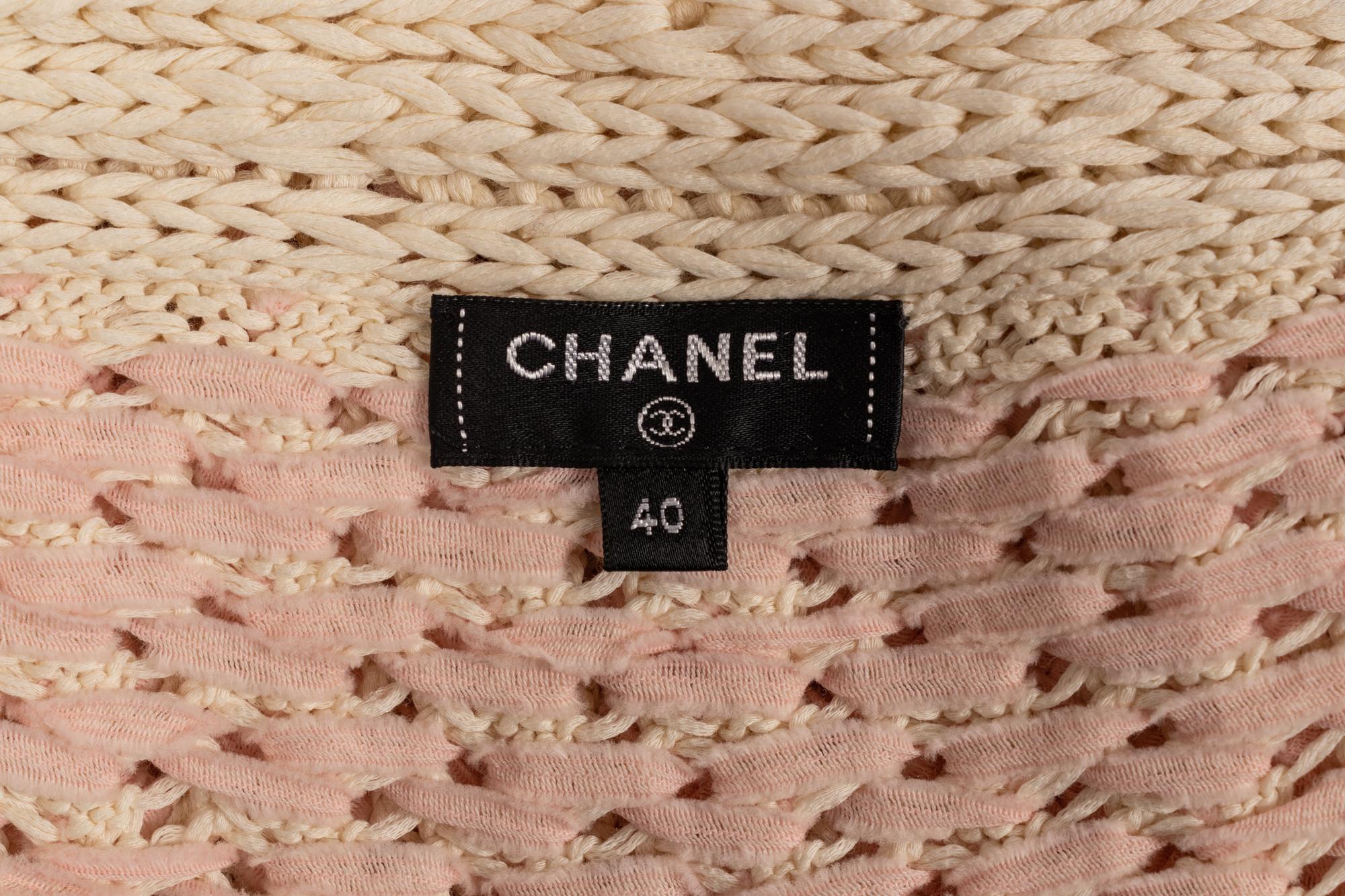 Chanel Knit Oversized Cardigan, 2010s