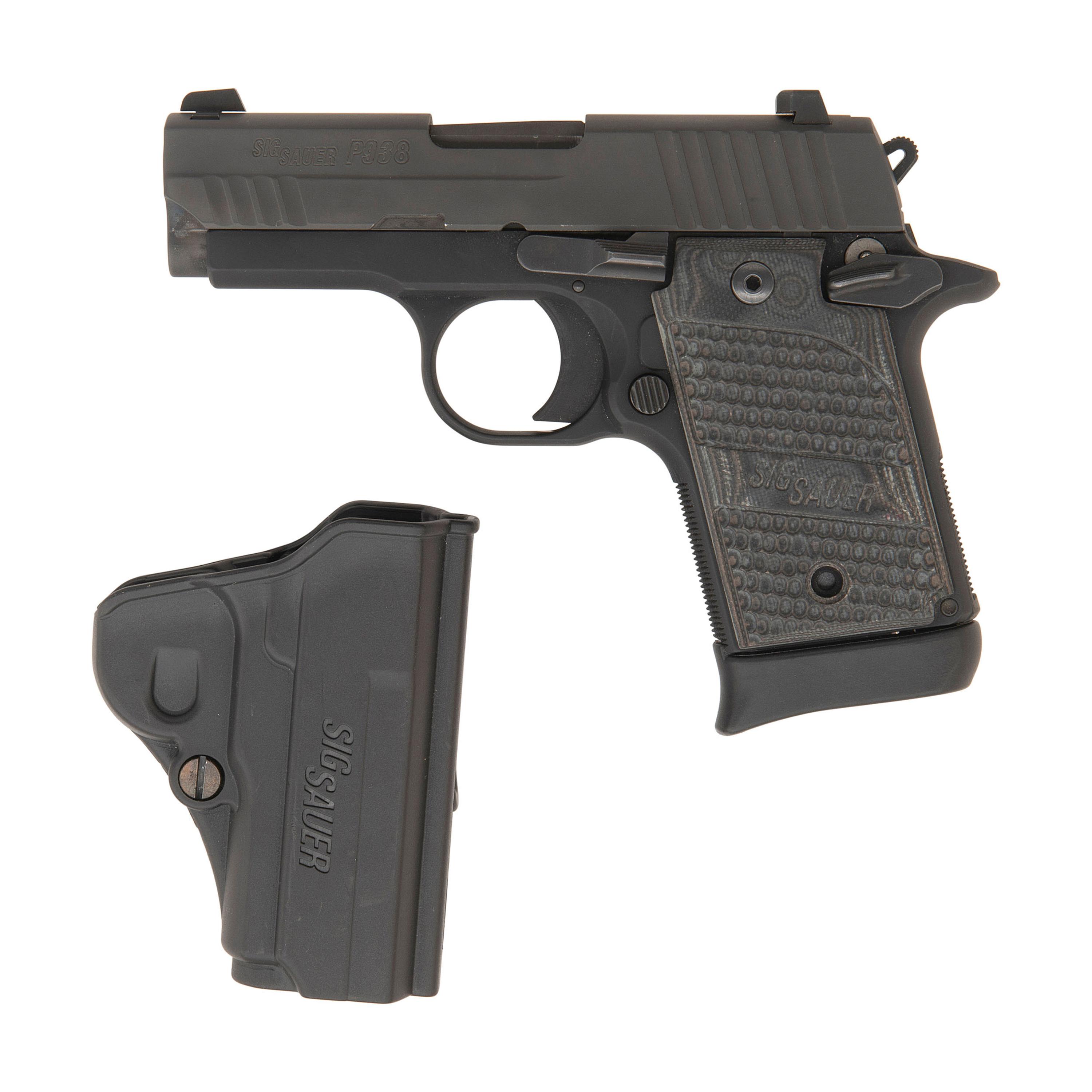 *Sig P938 with Holster in Box with Accessories
