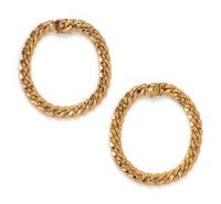 COLLECTION OF YELLOW GOLD BRACELETS