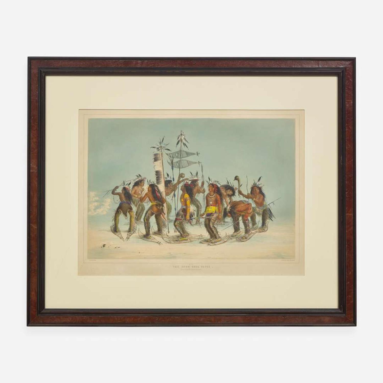 George Catlin (American, 1796-1872) Catlin's North American Indian Portfolio: Hunting Scenes and Amusements of the Rocky Mountains and Prairies of America