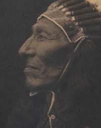 Edward S. Curtis (1868-1952) Chief in Profile, 1905