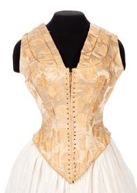 Two Silk Bodices and a Matching Cape, 1870-90s