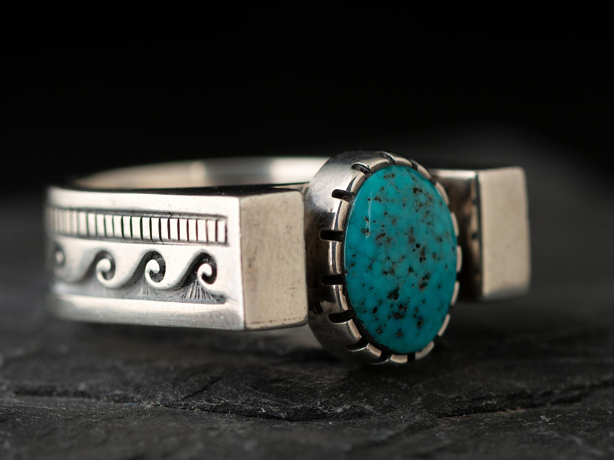 Sterling Silver and Turquoise Ring