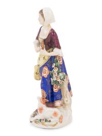 A Chelsea Porcelain Figure