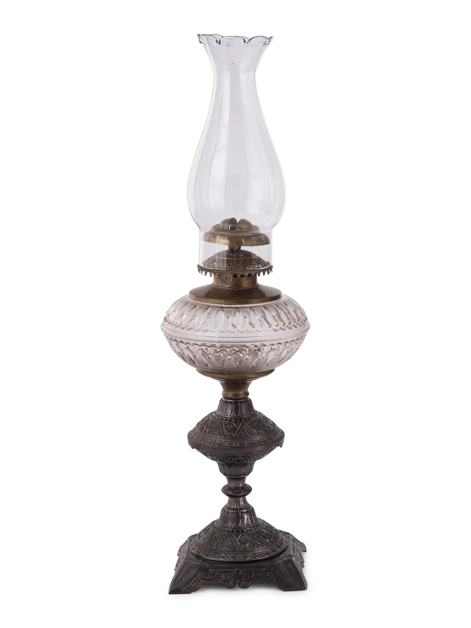 Three Kerosene Lamps