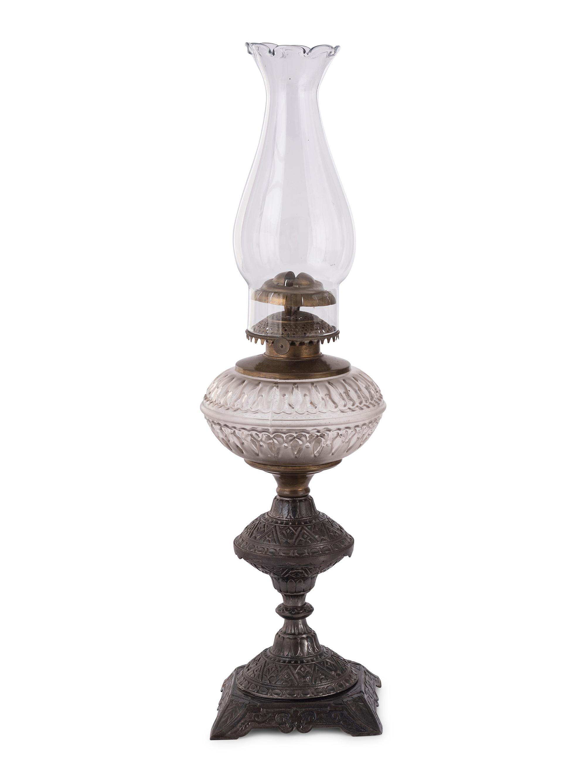 Three Kerosene Lamps
