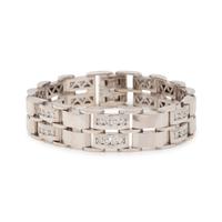 WHITE GOLD AND DIAMOND BRACELET