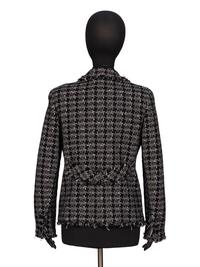 Chanel, Houndstooth Tweed Blazer