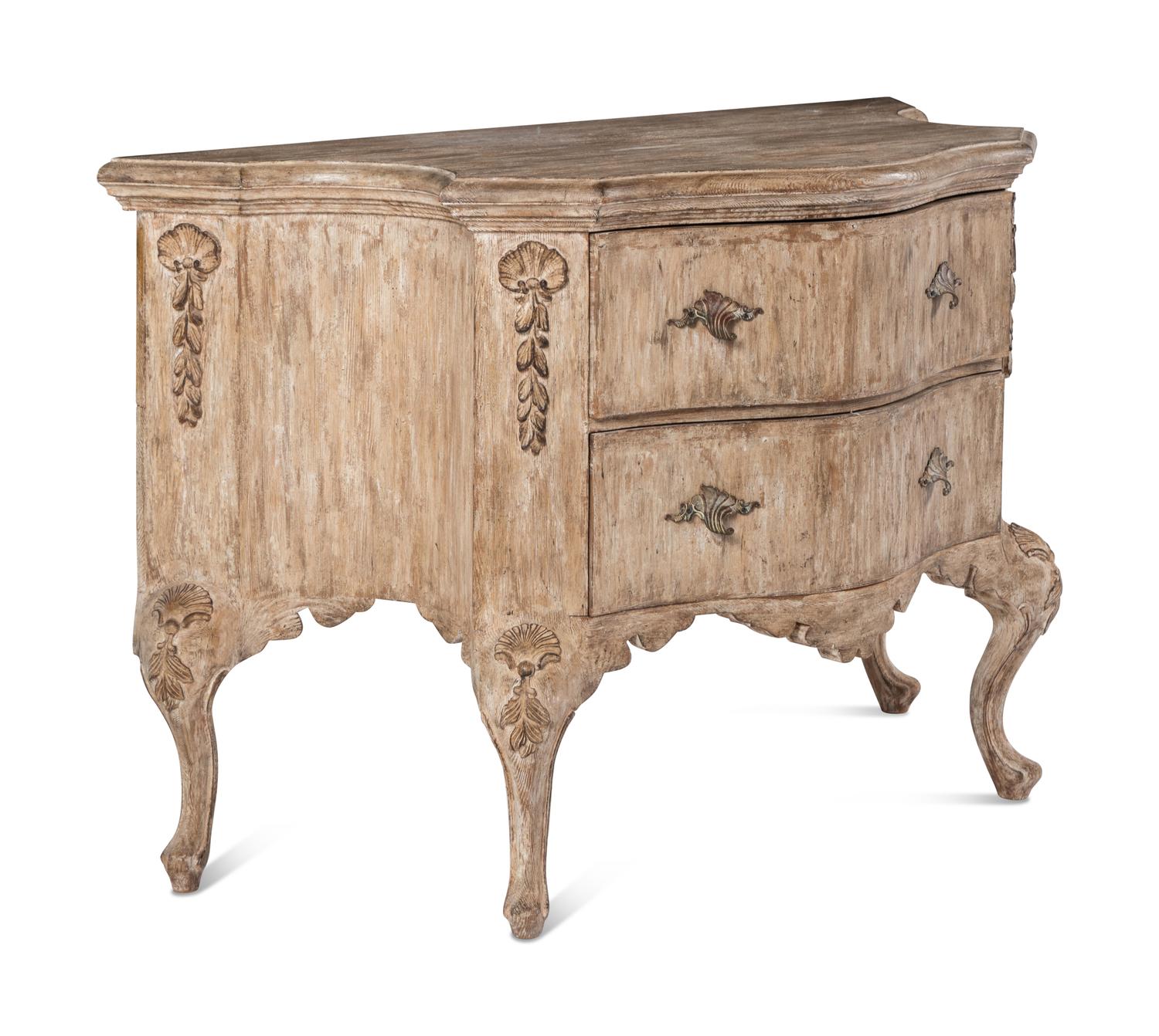 A Venetian Style Painted Commode