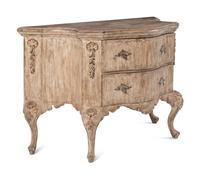 A Venetian Style Painted Commode