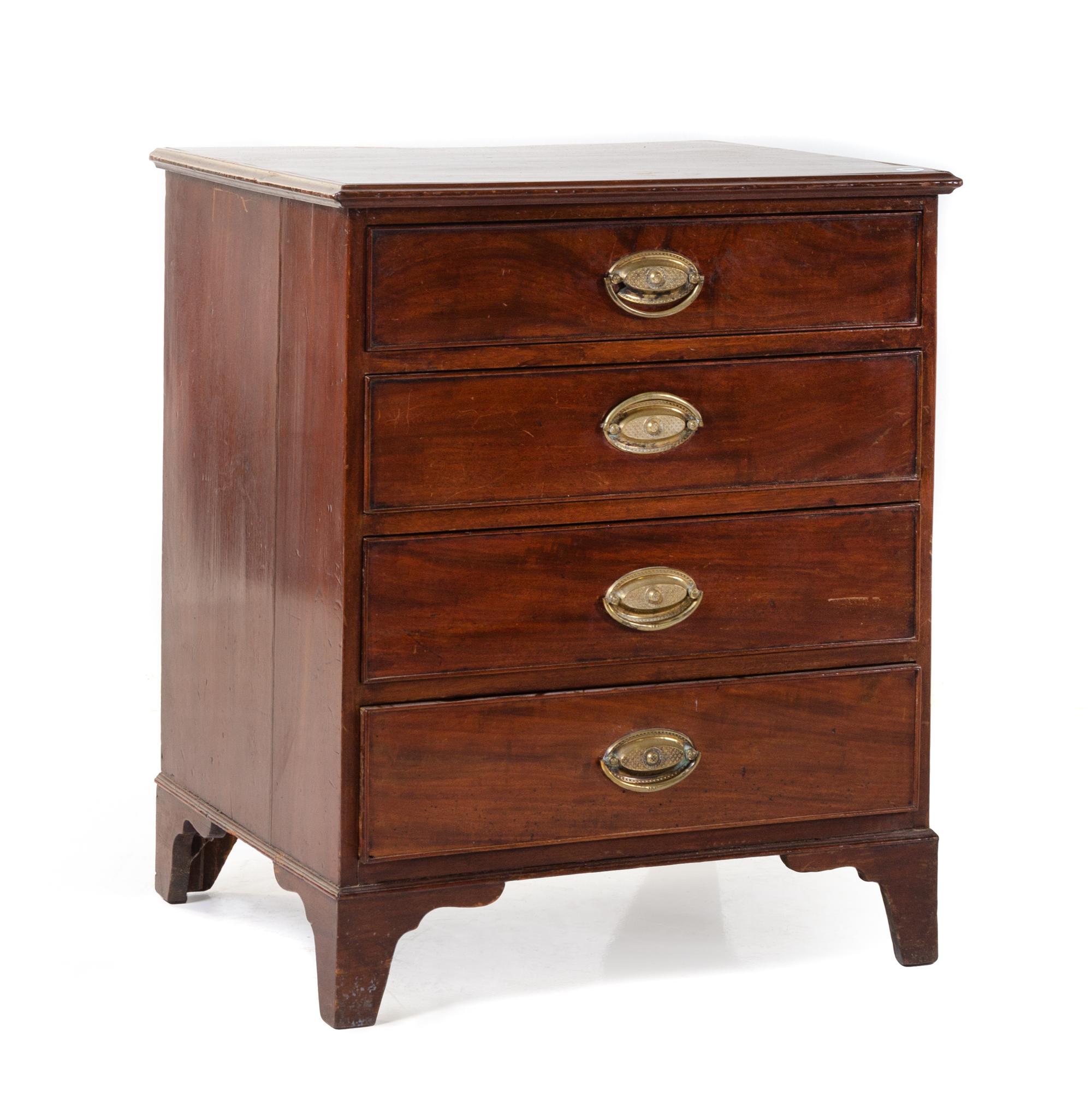 An English Mahogany Commode