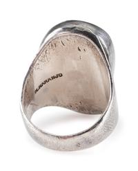 Silver and Lander Turquoise Ring