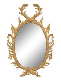 A Pair of George III Giltwood Mirrors