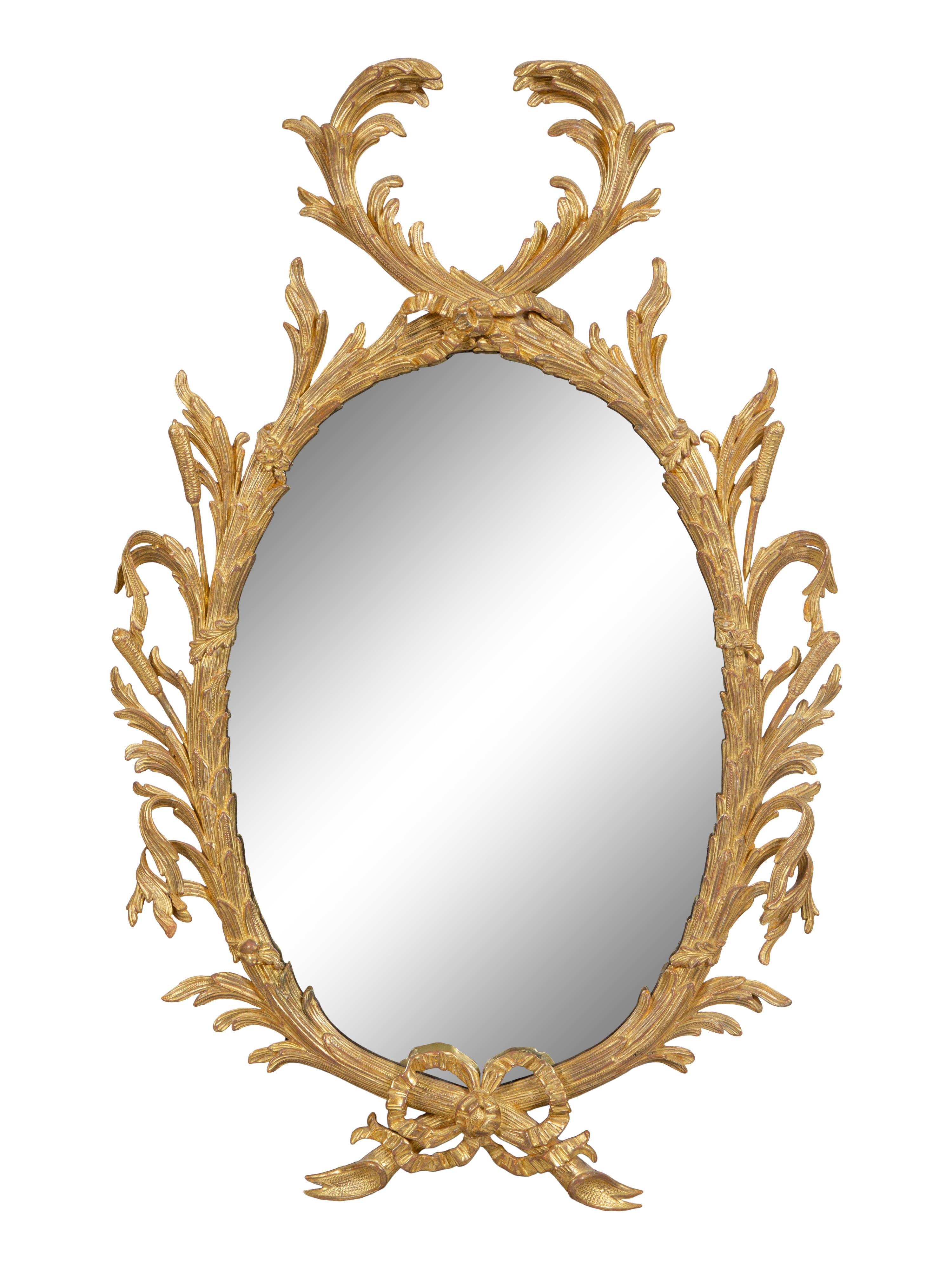 A Pair of George III Giltwood Mirrors