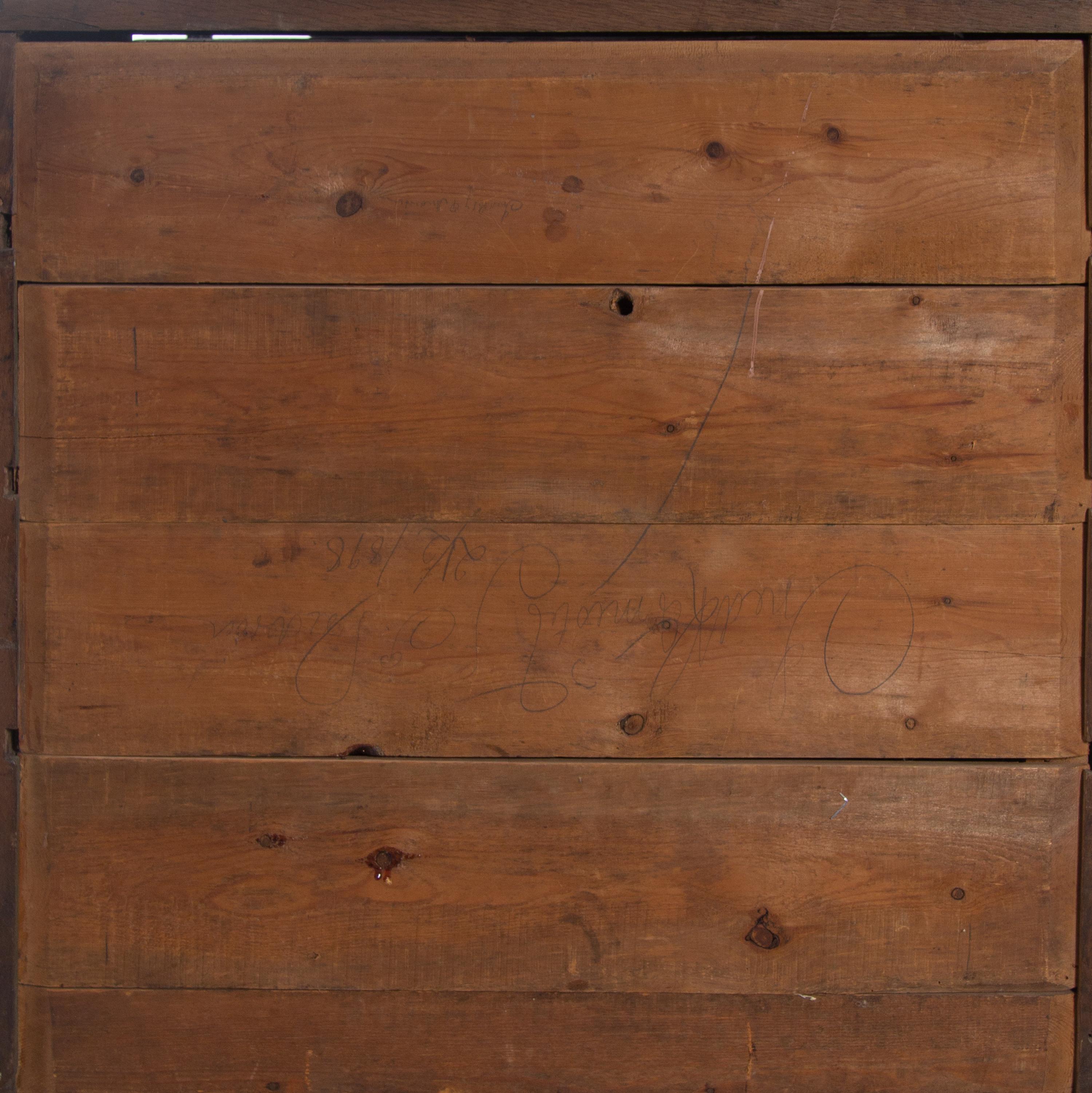 A Dutch Marquetry Chest of Drawers