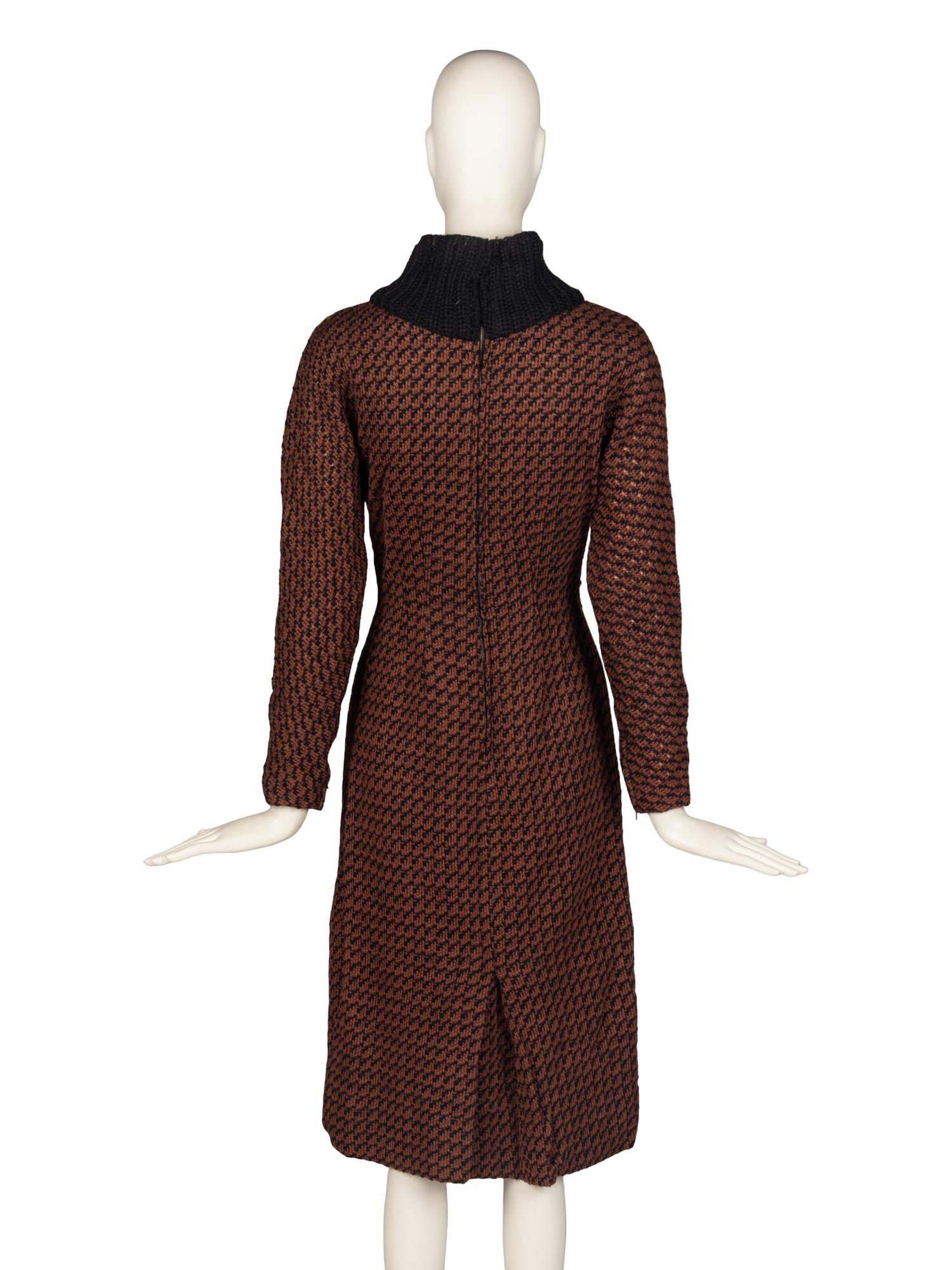 Oleg Cassini Knit Dress c.1960's