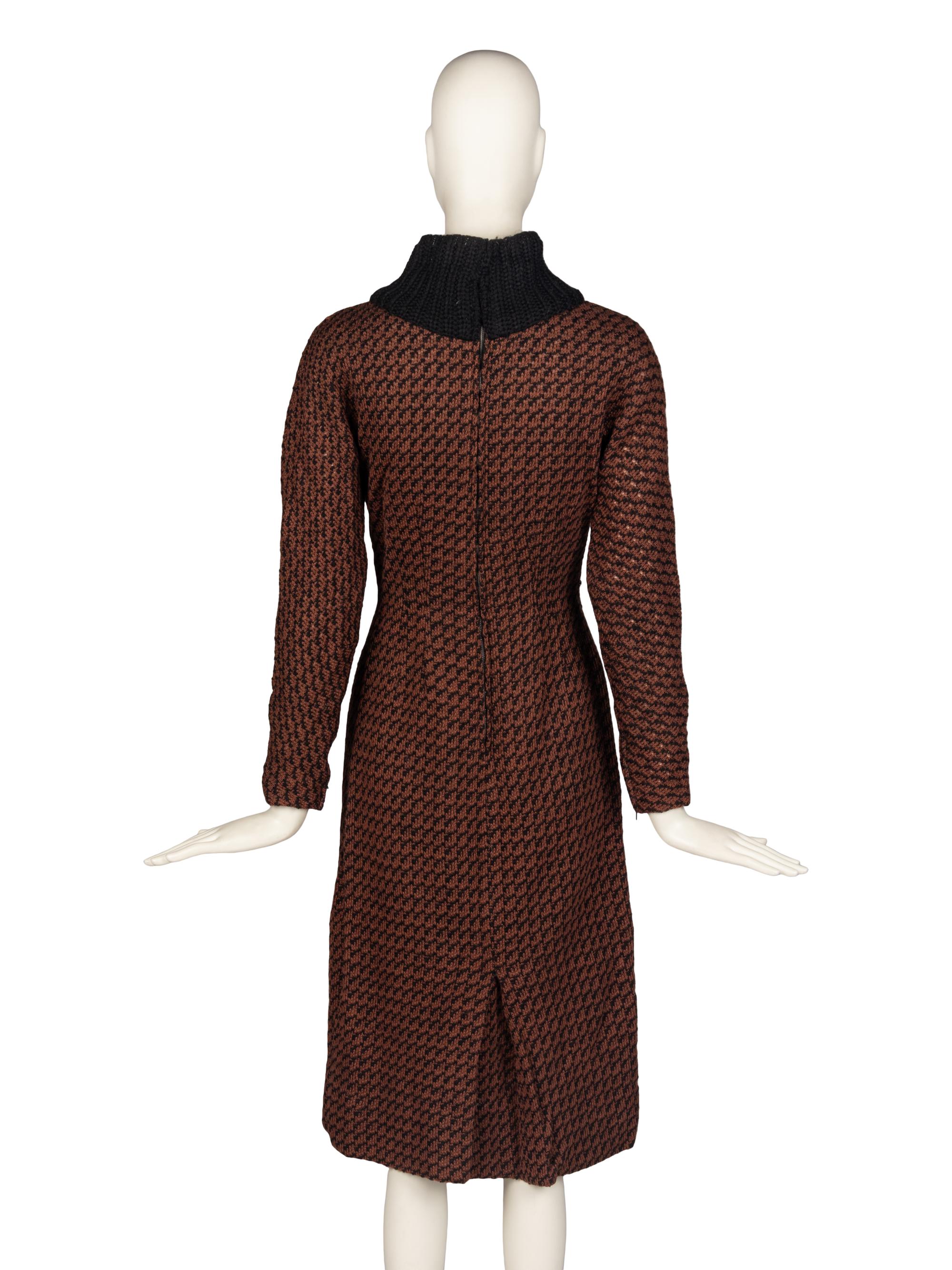 Oleg Cassini Knit Dress c.1960's