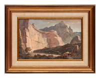 Study for Canyon Morning